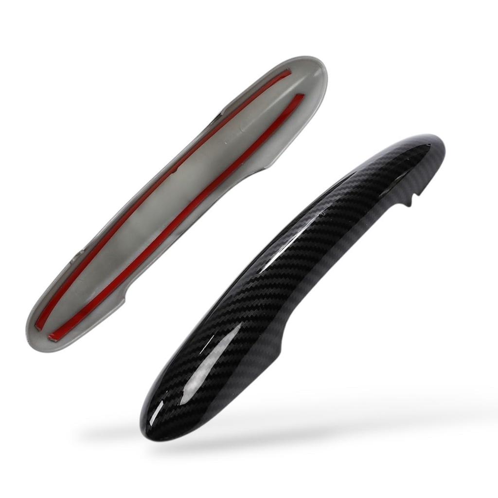 Kanoan BMW Door Handle Covers for MINI Cooper Vehicles with Comfort Access Set of Smart Key Mini Cooper Aftermarket F54, F55, F60, etc., 5-Door Holes,