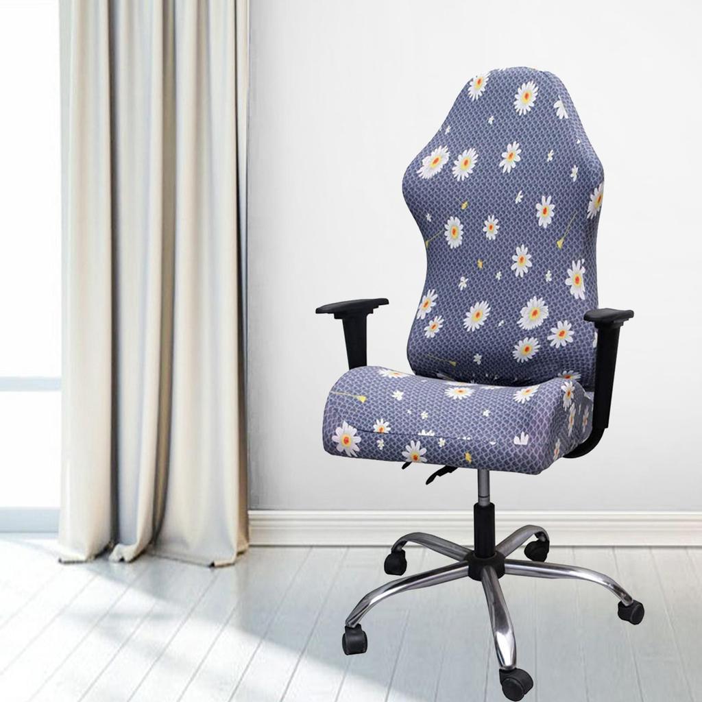 Study Office Armchair Computer Swivel Rotating Chair Cover Protector Decor