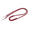 7MM Double Clasp Adjustable Lanyard Polyester Zinc Alloy Shoulder Strap for Dual-Hole Phone Cases