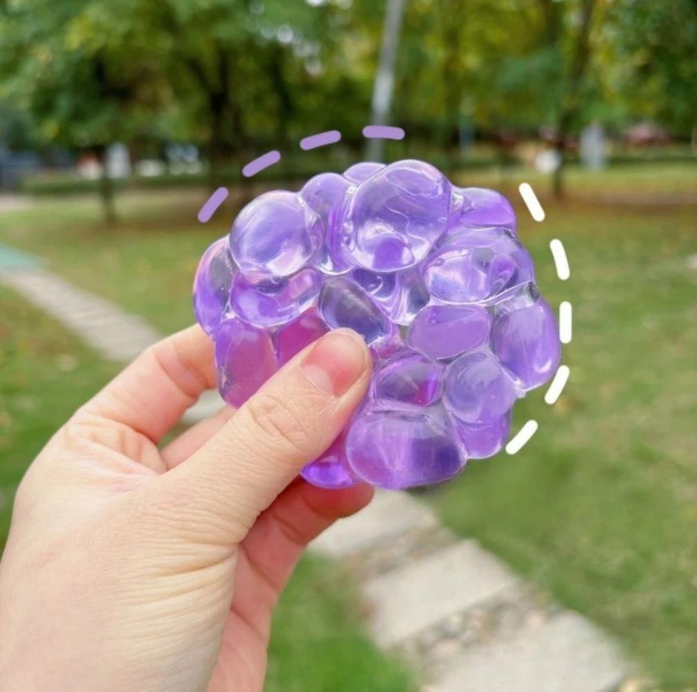 Squishy Bunter Geräusch-Stressball, Knuspriges Quetschspielzeug zur Angstlinderung, Formbares Fidget-Spielzeug für Erwachsene Kinder Entspannungsgeschenk