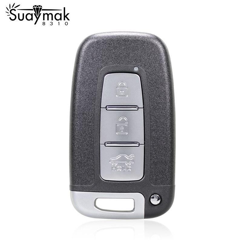 

Автомобильный дистанционный смарт-ключ для Hyundai I30 I45 Ix35 Genesis Equus Veloster Tucson Sonata Elantra 433 МГц чёрный