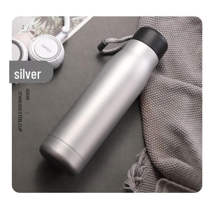 Chuxiaojie 400ml Portable Stainless Steel Insulated Water Bottle