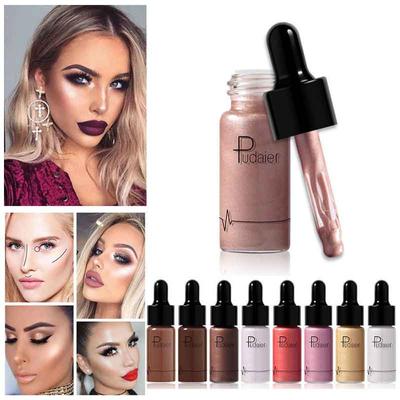Pudaier Face Lip Highlight Líquido iluminador duradero
