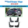 Set Schmutzfänger für Ford Kuga Escape 2013 2014 2015 2016 2017 2018 Spritzschutz Schmutzfänger vorne hinten Kotflügel Kotflügel