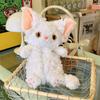Plush Cat Doll Stationery Bag Simulated Cat Pen Pouch Pencil Case Cat Doll Pencil Bag  Student
