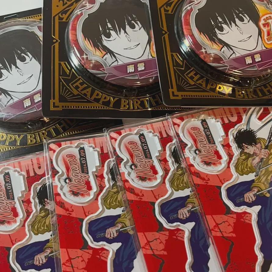 

Диорама Нагумо Ёичи 2024 и значок банки