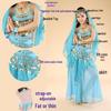 Women's Adult Belly Dance Costume Set - Little Chili Bra & Skirt