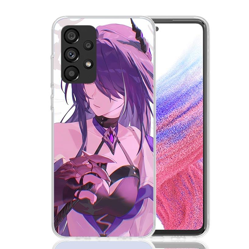 Honkai Star Rail Acheron Phone Case for Samsung Galaxy A17 A16 A15 A14 A13 A57 A56 A55 A54 A53 A37 A36 A35 A34 A33 A26 A25 A24 A