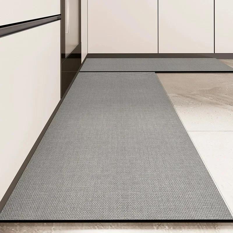 Küchenfußmatten Badezimmer Waschbar Rutschfest Eingang Fußmatte Flur Wohnzimmer Teppich Schlafzimmer Nachttisch Weicher Dekor Langer Teppich