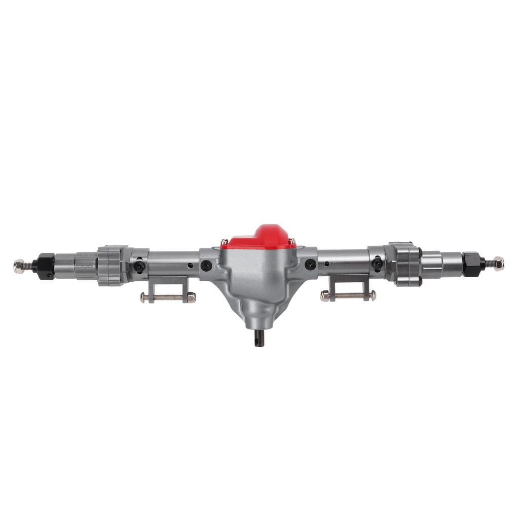 CNC Machined Metal RC Car Rear Portal Axle Set for Axial SCX10 1 10 RC Crawler Car PartsTitanium Color