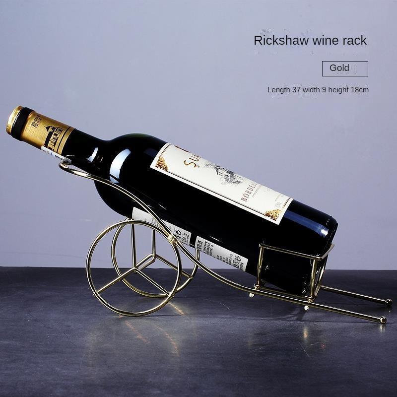 Household Wine Glass Holder Wine Cabinet Wine Rack Decoration Wine Decoration Upside Down Wine Bottle Rack Modern Light Luxury Wine Rack