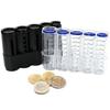 Euro Coin Dispenser Storage Box Creative Coin Holder Case Money Saving Box Jar Home Decor Coins Purse