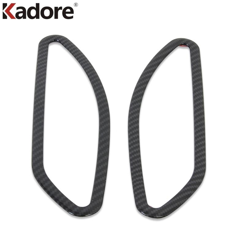 

Car Inner Door Reflective Cover Trim For Hyundai Tucson 2015 2016 2017 2018 Carbon Fiber Interior Moulding Accessories