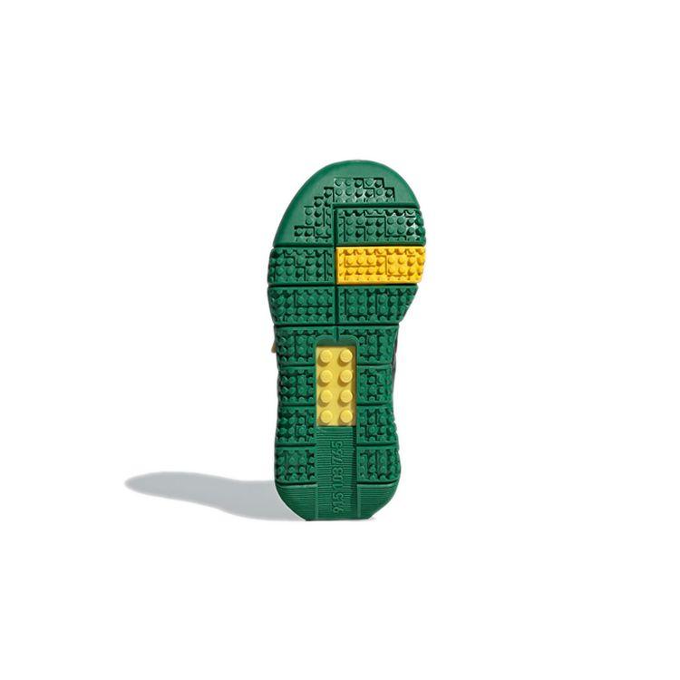 Adidas LEGO X Sport J Black Green Kids Sneakers Core-Black Equipment-Yellow FZ5441