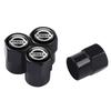 APU1  4PCS Metal Car Badges Wheel Tire Valve Caps Covers Car Accessories For Nissan Nismo X-Trail 1 2 T32 Almera Qashqai Skyline Note