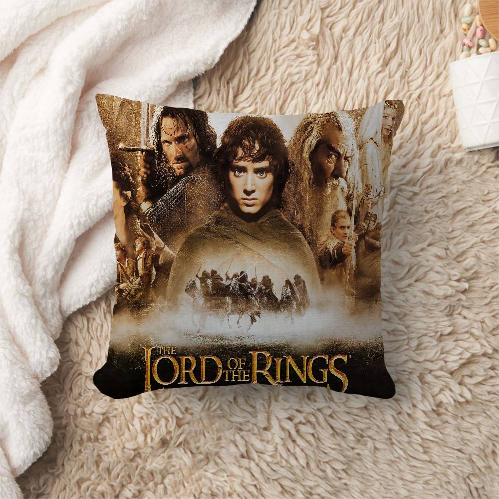 LLord of the Rings HHobbit Pillowcase toon Gift Cushion Cover Bedroom Home Sofa Chair Seat Decor pillow case