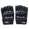 New Outdoor Half-finger Men's Gloves, Motorcycle Hard Shell, Bicycle Riding, Non-slip, Sun Protection, Finger Sports Fitness Gloves