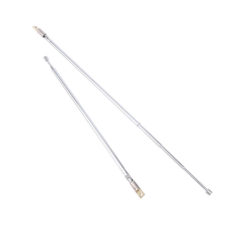 62cm 4 Section Metal Full-Channel Am Fm Radio Telescopic Antenna 360 Degree Rotating Antenna Aeial