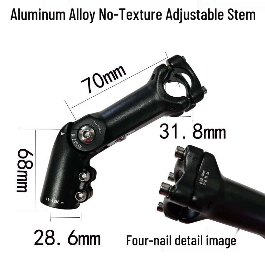 Aluminum Alloy Adjustable Stem Mountain Bike, Station Wagon 22.2/25.4/31.8