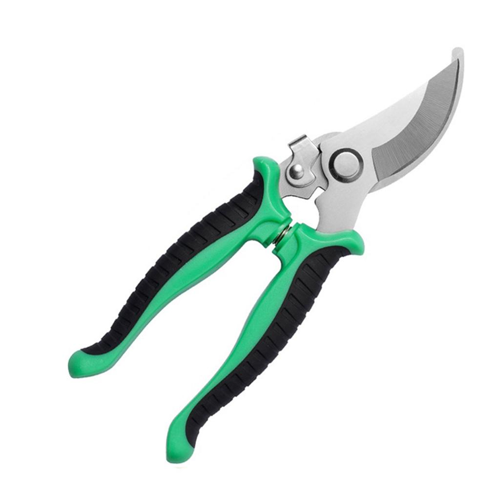 19cm Pruning Shears Professional Sharp Bypass Carbon Steel Cutter Clippers for Tree Branches Prune Garden Accessories