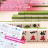 4Pcs Premium Acrylic Mahjong Line Finder Rule Aids Bright Color to Improve Concentration and Tactic Suitable for Play