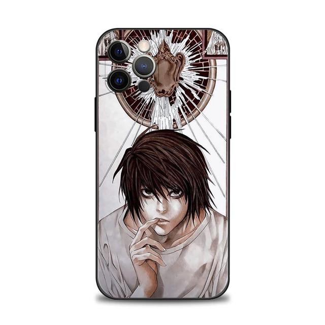 

Чехол для телефона для Apple Iphone 14 13 12 11 Pro Max 13 12 Mini Xs Max Xr X 7 8 6 6s Plus чехол аниме Death Note L Light For iPhone 11 Pro