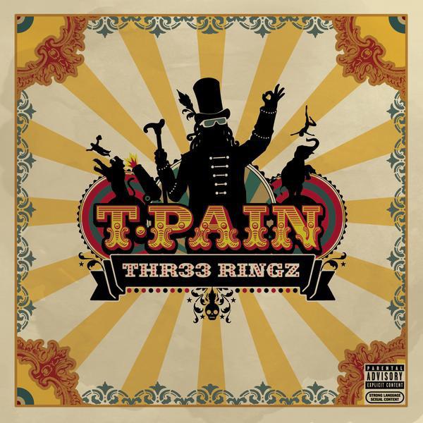 

CD T-PAIN - Thr33 Ringz 88697385262 Jive 2008 Europe Rap & Hip-Hop/R&B Used