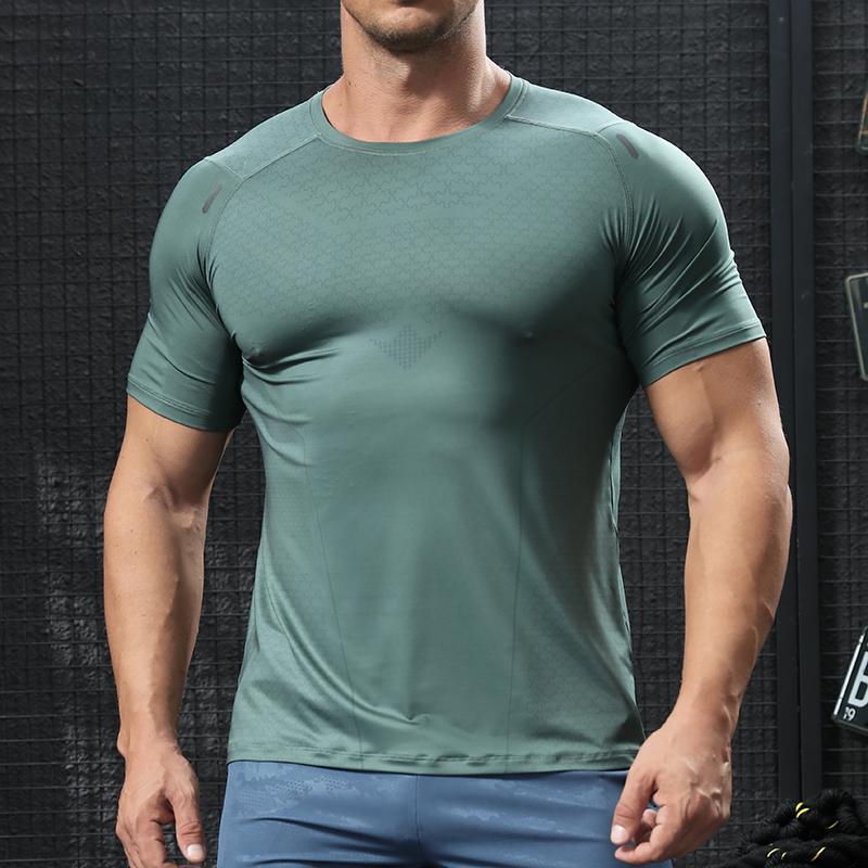 

Мужские спортивные спортивные толстовки с коротким рукавом для мышц, дышащие, эластичные, для фитнеса, марафона, легкой атлетики, толстовки для баскетбола, тренировочные футболки 5XL зелёный