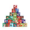 48pcs Christmas Advent Calendar Box Paper Boxes Countdown Gift Wrapping Candy Surprise Packaging for Xmas Treat