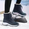 Women's Ankle Boots 2026 New Fashion Snow Boots High Top Warm Thick Soled Shoes Men's Winter Non Slip Black Casual Sports Shoes