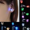 DJ Dance Party Men Earrings Glow Earrings  Earrings Female Ear Studs Light Up Earrings
