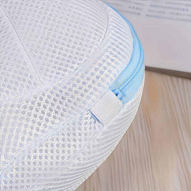 1pc Women's Laundry Bag with Zipper Closure - Mesh Laundry Organizer with Openings, Durable Laundry Bag for Bras, Lingerie, Underwear