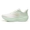 LiNing Lingbo 2 Dicke Sohle Erhöhte Höhe Weicher Rückprall Laufschuhe Damen Sneaker Himmelblau Cremeweiß ARSW042-2