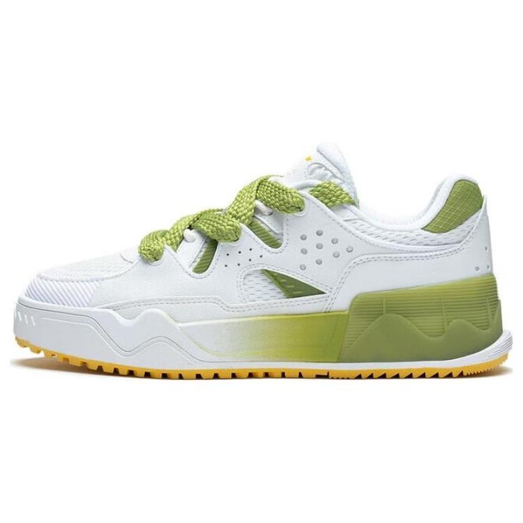 (WMNS) Li-Ning CF Flash Star 2.0 White Green Women s AGLT088-3 EU 37