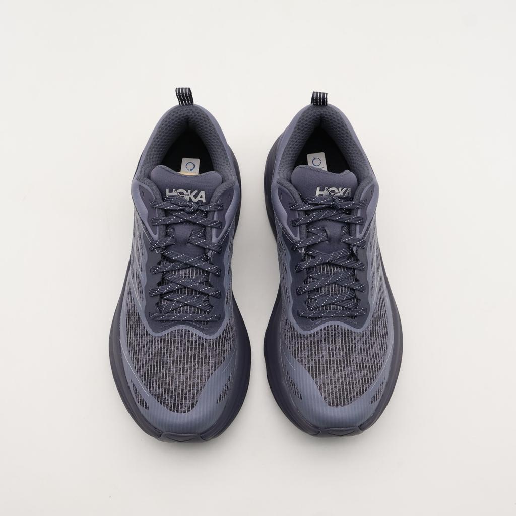 1155391-CYG Hoka Bondi 8 TS Caged Charcoal Grey Gray Skies (Mężczyźni)