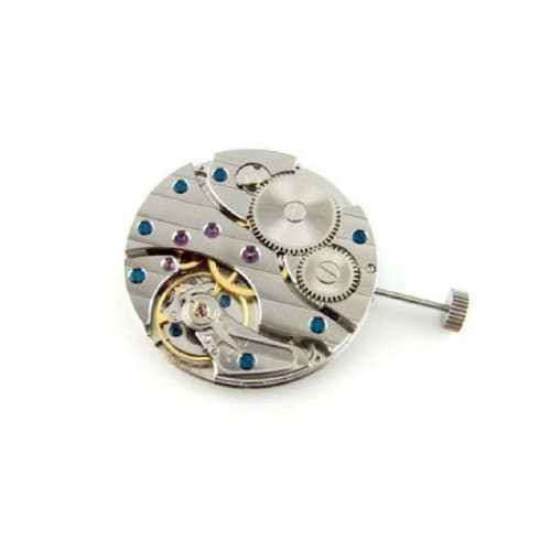17-jewel mechanical movement with two hands and a small second at 9 o'clock. Seagull watch movement for Swan Neck watches. 6497