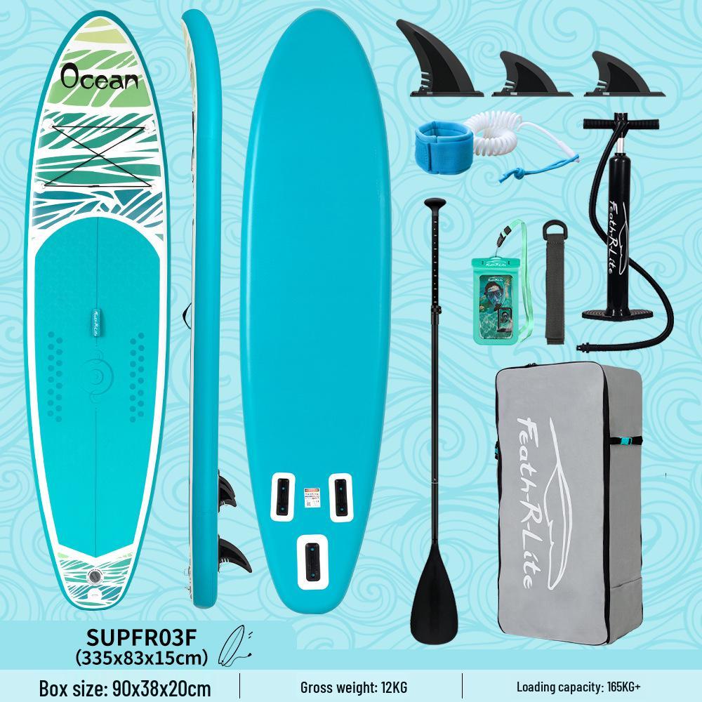 New Inflatable Paddleboard - Professional SUP Stand-Up Surfboard, Available as Single Purchase