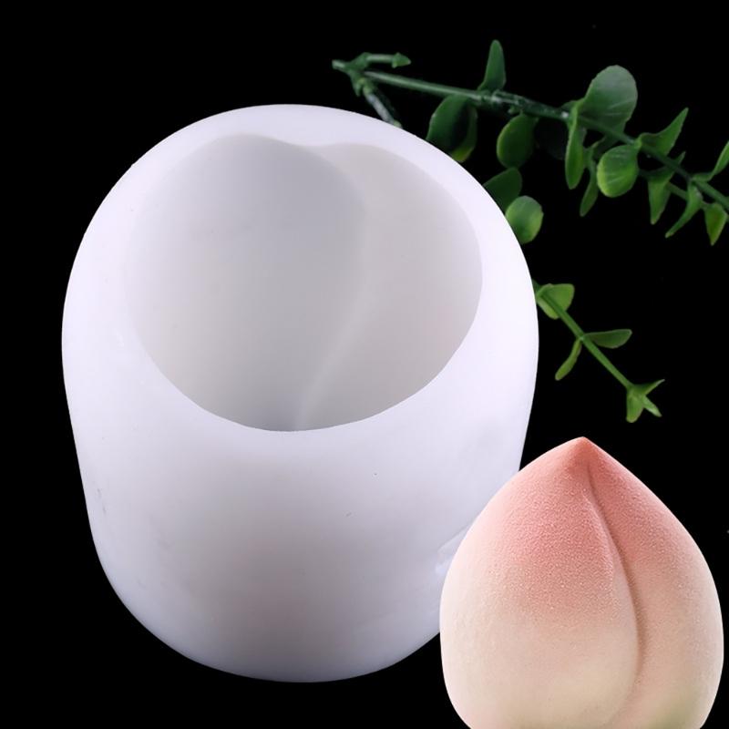 Silikonové řemeslné formy Forma na ozdoby Silikonové formy na modelovací hmotu ve tvaru broskve Silikonový materiál Ideální pro DIY řemesla a pečení