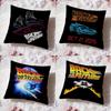 B-Back To The Future Cushion Cover Premium Comfort Reversible Pillow Cove -Two In One Design for Any Room & Car Interior
