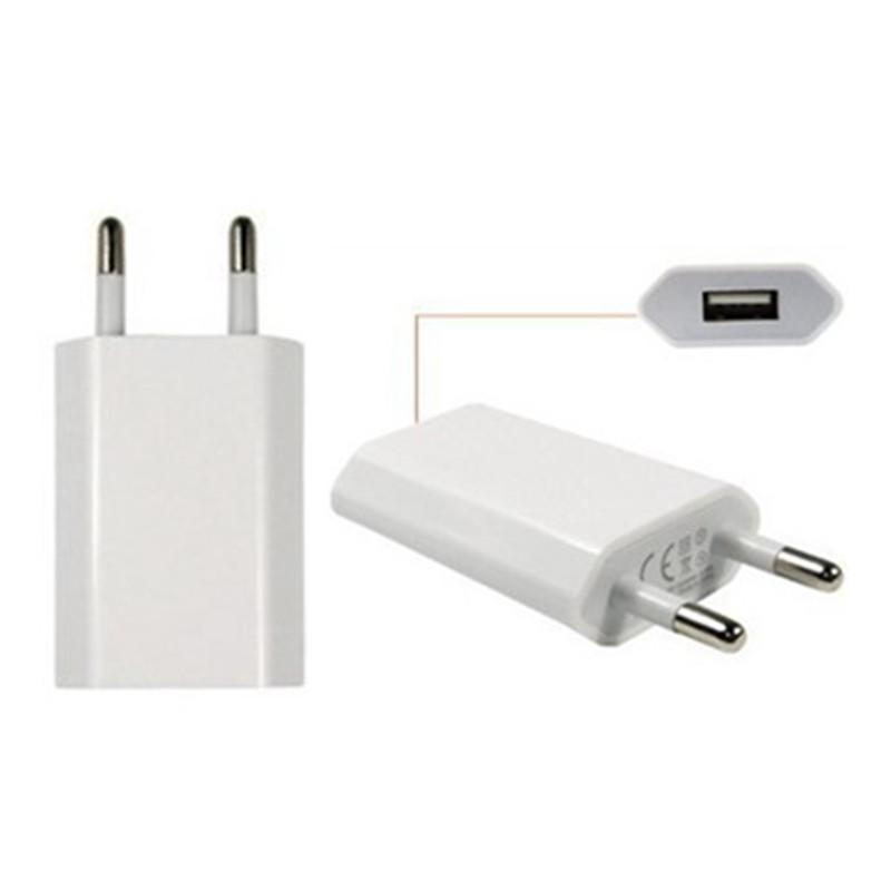 High Quality European EU Plug USB AC Travel Wall Charging Charger Power Adapter For Apple iPhone X 9 8 7 6 6S 5 5S 4 4S 3GS