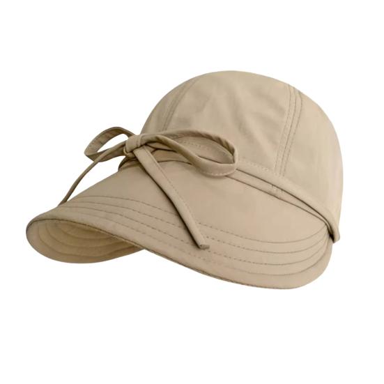 

Женская шляпа от солнца для улицы UPF 50+ с широкими полями, козырек, летняя пляжная кепка с защитой от ультрафиолета, складная рыболовная шляпа с отверстием для хвостика хаки