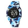 SKMEI Casual Stopwatch Date Week 5Bar Waterproof Wristwatch Alarm Clock Fashion LED Light Countdown Digital Mens Sport Watches