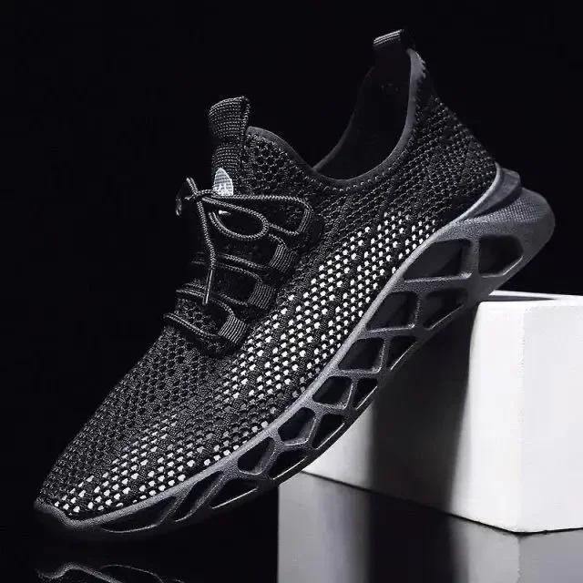 Fashion Men's Shoes Casual Mesh Summer Sneakers Breathable Lightweight Tenis Men Walking Sneaker Comfortable Masculino Zapatillas Hombre