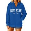 Womens Hoodies Fall Game Day Sweatshirts  Casual Long Sleeve Loose Coat Fall Hoodie Sweatshirt