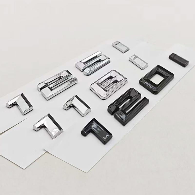 3D ABS Logo Stylingu Auta 118i 120i 125i Odznak Zadní Kufr Znak Samolepky Pro BMW 118i 120i 125i Auto Ocasní Doplňky
