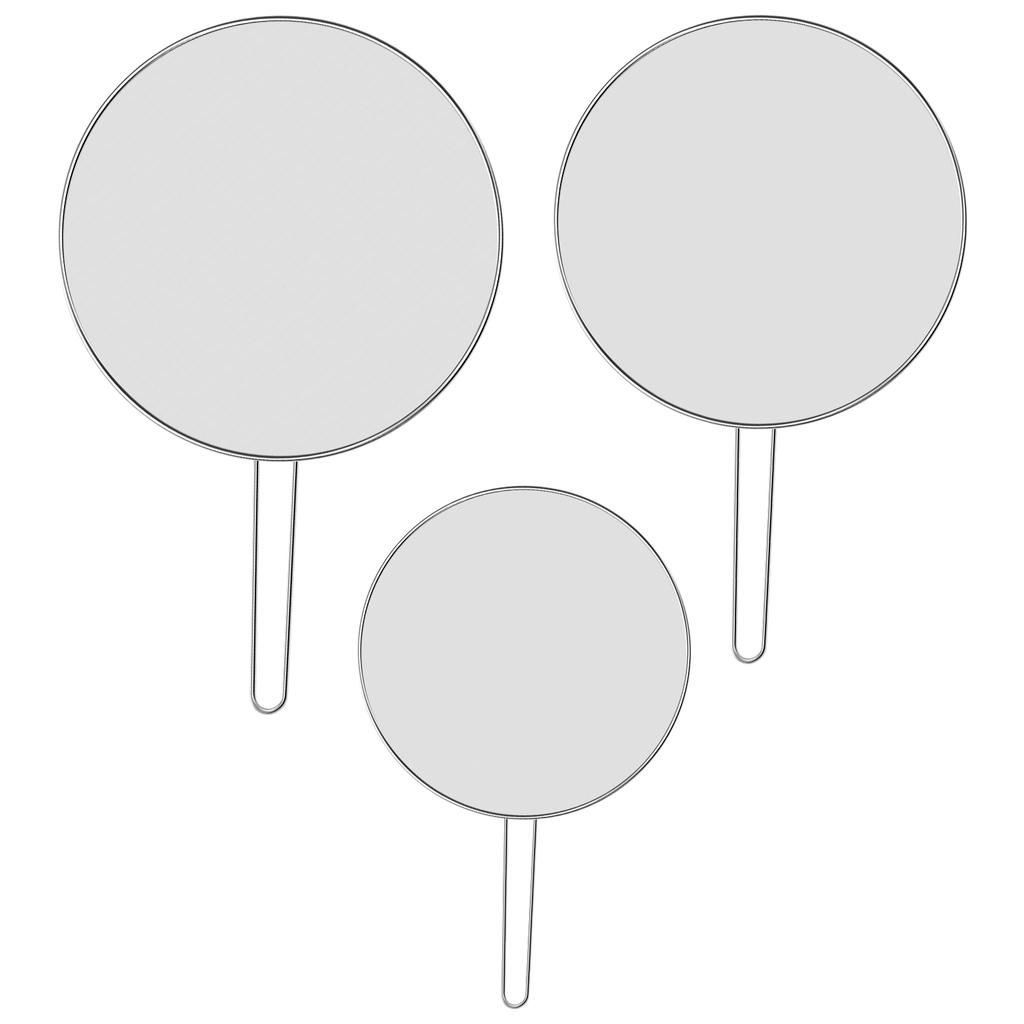 3Pcs Stainless Steel Anti Splatter Guard Oil Net Grease Splatter Screen Pan Mesh Guard Screen Splash Cover for Frying Pan Cooker