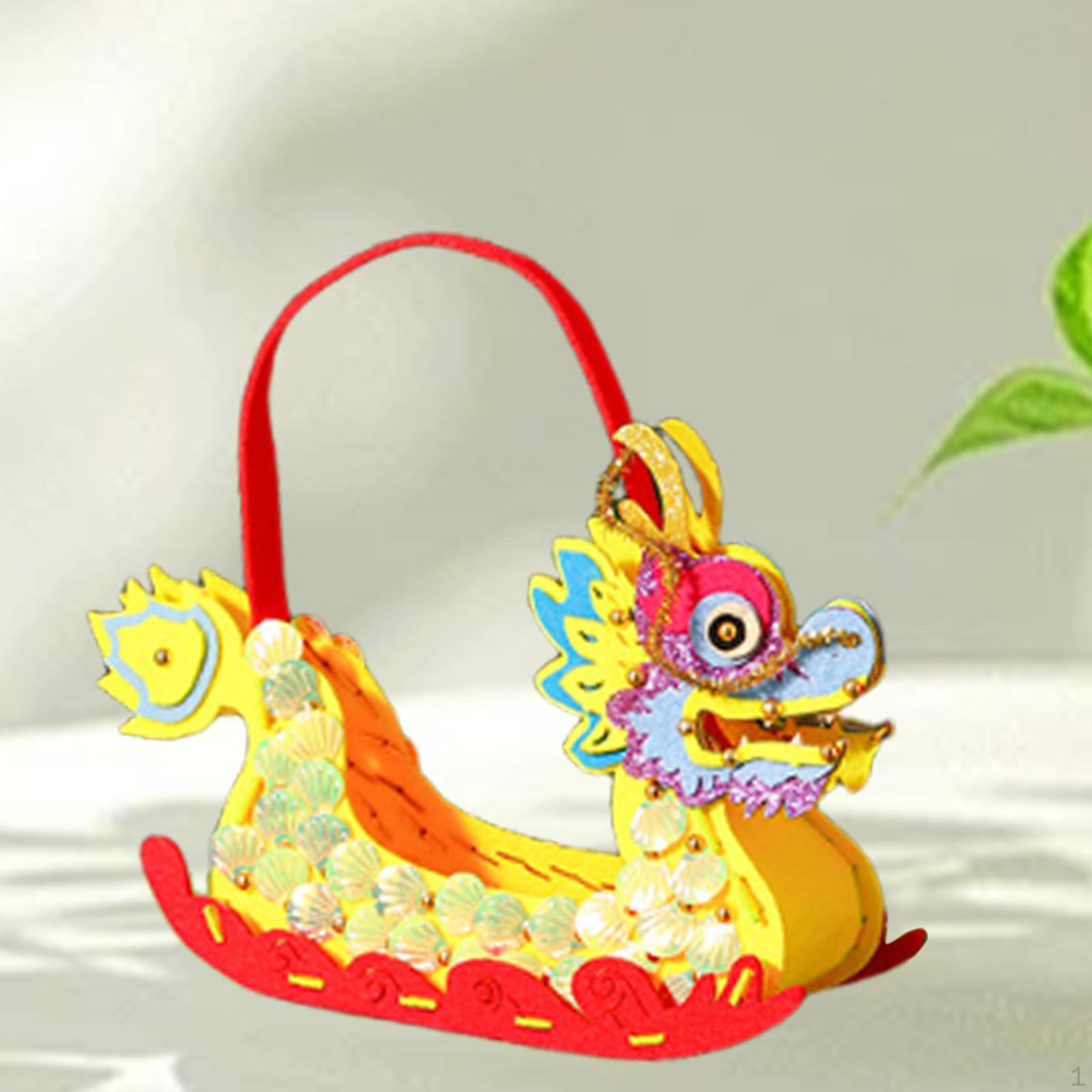 

Наборы для художественного творчества Декор для фестиваля драконьих лодок Материал для шитья сумок своими руками для детей Yellow