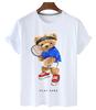 Funny Bear Print Tshirt Women Fashion Cartoon Harajuku Casual Tshirt FeUnisex Summer Short Sleeved Top Tees Unisex T Shirt