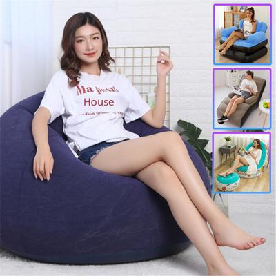 Aufblasbarer beflockter Lazy Sofasitz für das Wohnzimmer