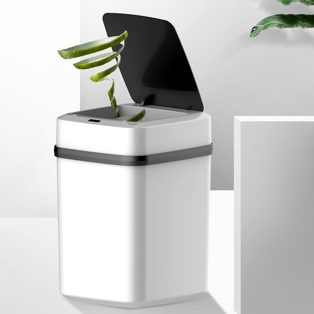 Verbesserter intelligenter Mülleimer 13L/15L Automatischer Sensor Mülleimer Küchenmülleimer Für Badezimmer Küche Müllwürfel Wohnzimmer